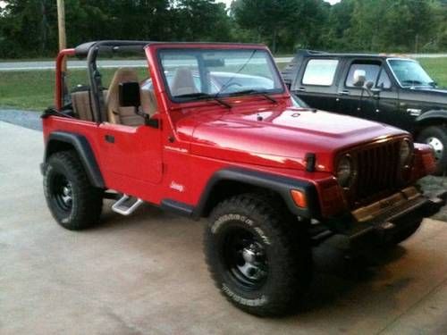 1998 jeep wrangler se sport utility 2-door 2.5l