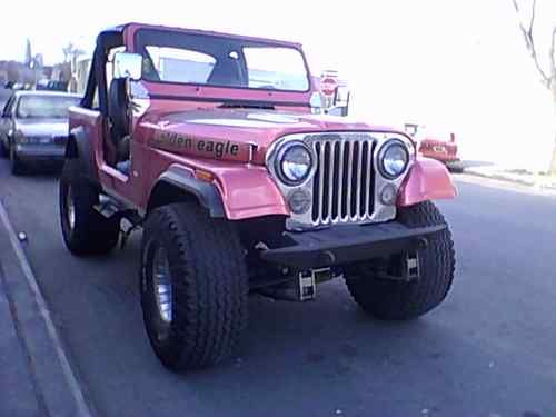 1978 cj7 golden eagle v8