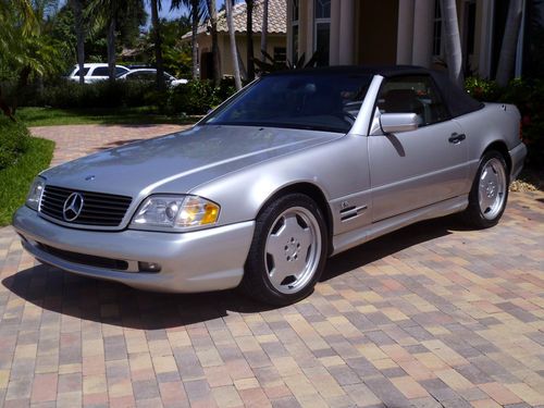 1998 mercedes benz sl600 sl 600 convertible*60,000 miles* *amg sport package*fl