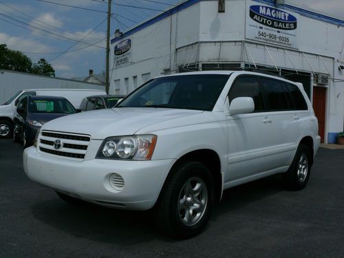 2002 toyota highlander base sport utility 4-door 3.0l