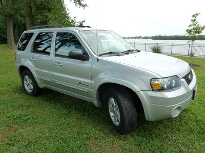 2007 ford escape 4x4 1-owner navigation loaded clean no reserve!!!