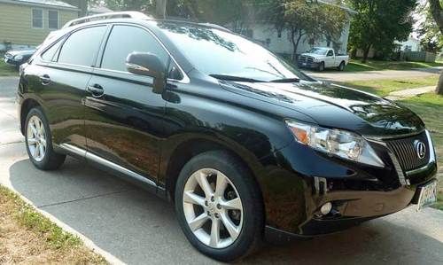 2010 lexus rx350 awd, black