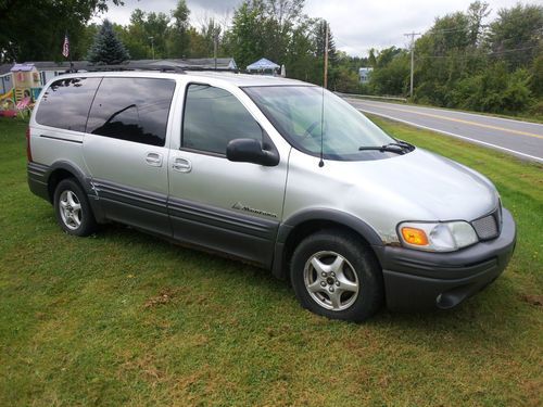 2002 pontiac montana extended mini passenger van 4-door 3.4l