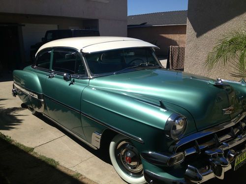 1954 chevrolet bel air base sedan 2-door 3.8l