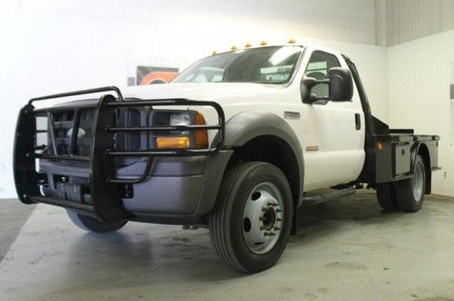 2005 ford super duty f-450 drw cm flat bed manual