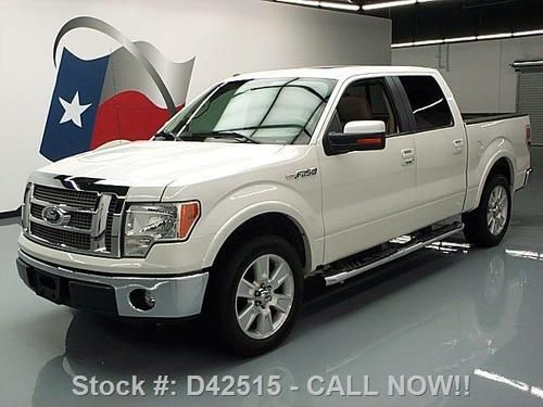 2010 ford f-150 lariat supercrew sunroof nav 20's 79k texas direct auto