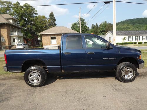 2004 dodge ram 3500 diesel quad cab pickup