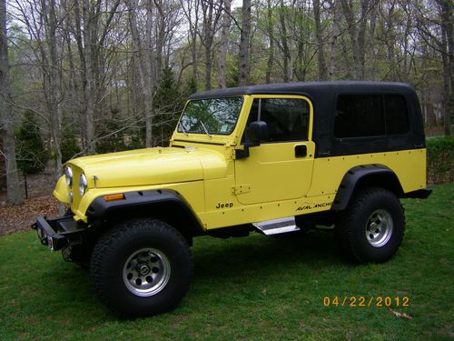 Jeep cj8 scrambler 1981