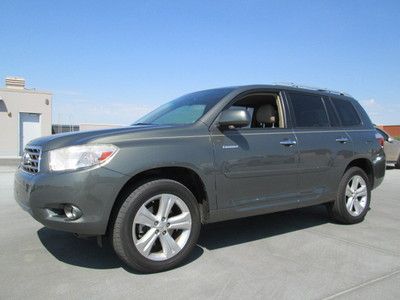 2010 4wd awd green v6 leather navigation sunroof 3rd row suv