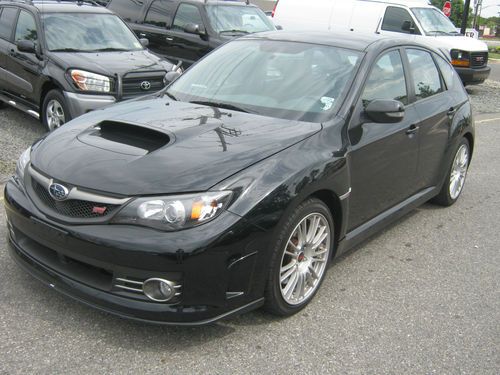 Turbo sti 6-speed black hatch back