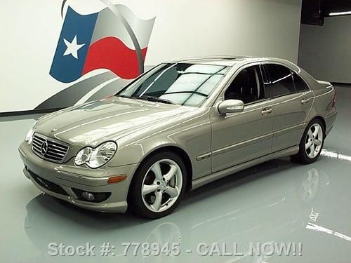 2006 mercedes-benz c350 sport sunroof pwr shade 57k mi texas direct auto