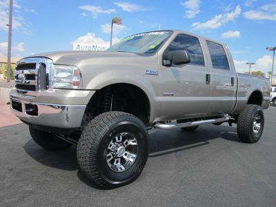 2005 FORD F-250 SUPER DUTY CREW CAB DIESEL XLT 4X4 RIZE INDUSTRIES LIFTED TRUCK, image 2