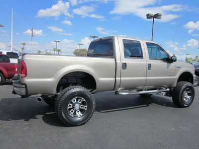 2005 FORD F-250 SUPER DUTY CREW CAB DIESEL XLT 4X4 RIZE INDUSTRIES LIFTED TRUCK, image 6