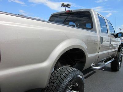 2005 FORD F-250 SUPER DUTY CREW CAB DIESEL XLT 4X4 RIZE INDUSTRIES LIFTED TRUCK, image 10