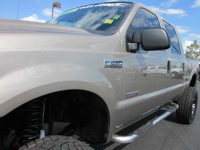 2005 FORD F-250 SUPER DUTY CREW CAB DIESEL XLT 4X4 RIZE INDUSTRIES LIFTED TRUCK, image 12