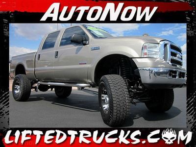 2005 FORD F-250 SUPER DUTY CREW CAB DIESEL XLT 4X4 RIZE INDUSTRIES LIFTED TRUCK, image 29