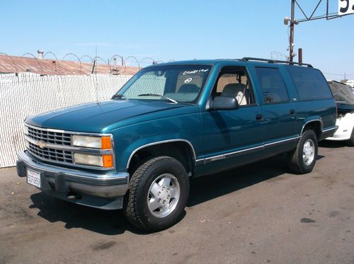 1993 chevy suburban, no reserve