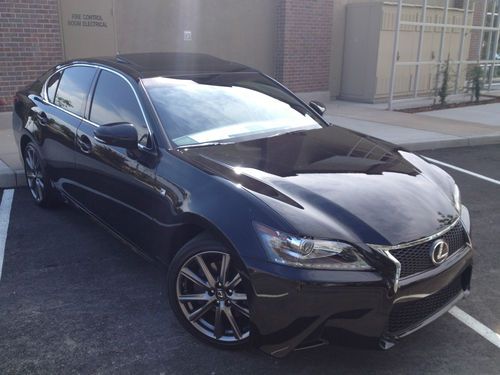 2013 lexus gs350 f gsf sport awd 1k miles fully loaded