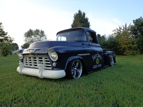 1956 CHEVROLET CHEVY SHORT BED CAMEO PICKUP TRUCK V8, AUTO, PS, PB *LOW RESERVE, US $13,500.00, image 4