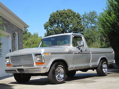 Ford f-100 1979 ranger edition short bed 351 v8 2wd low reserve price set