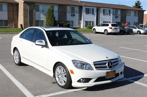 2009 mercedes c300 sports sedan /navigation/premier package/40k mileage/buyback