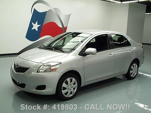 2012 toyota yaris sedan automatic cd audio only 40k mi texas direct auto