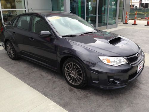 2012 subaru impreza wrx limited sedan 4-door 2.5l turbo 13k clean carfax