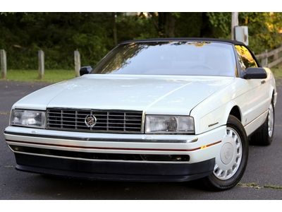 1993 caillac allante convertible 43k miles last year northstar 295hp southern!!!