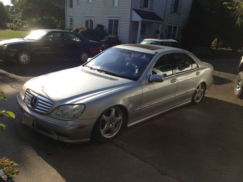 2001 mercedes-benz s55 amg base sedan 4-door 5.5l