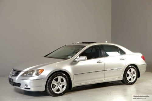 2005 acura rl sh-awd tech nav sunroof xenons heatseats wood leather xm keylessgo