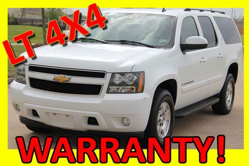 2007 chevy suburban lt 4x4,leather,dvd,michelin tires,rust free