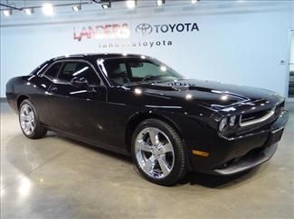 2011 dodge challenger black chrome wheels leather heated seats