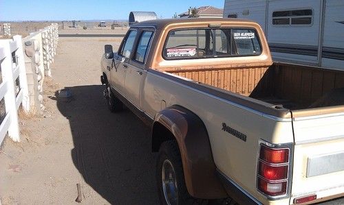 1985 dodge ram 3500 /d350 4 door dually 360cu v8