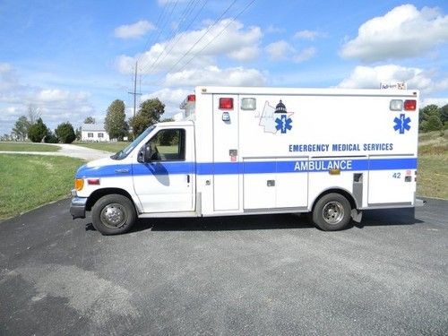 Ford e-450 ambulance powerstroke diesel 1-owner fire ems