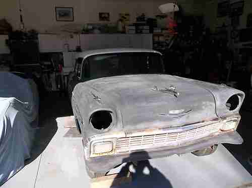 1956 chevy nomad 2 door wagon Tropical Turquoise, US $7,900.00, image 6