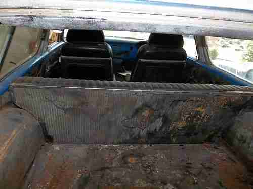 1956 chevy nomad 2 door wagon Tropical Turquoise, US $7,900.00, image 11