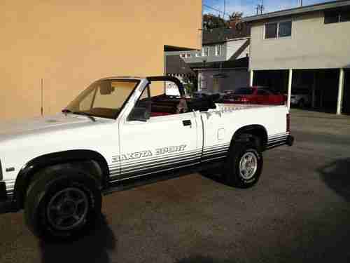 1989 DODGE DAKOTA SPORT