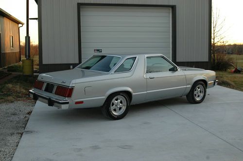 1978 ford fairmont futura 2 door , original black interior