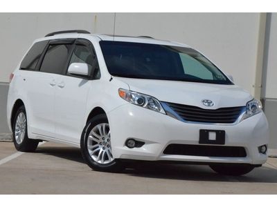 2011 sienna xle leather sunroof bk up cam htd seats 76k hwy mile clean $599 ship