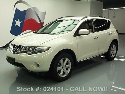 2009 nissan murano sl htd leather rear cam 18's 67k mi texas direct auto