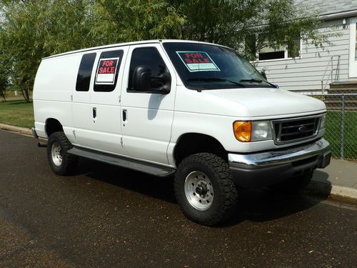 2005 ford e350 econoline van, quigley 4wd conversion, 6.0l diesel powerstroke