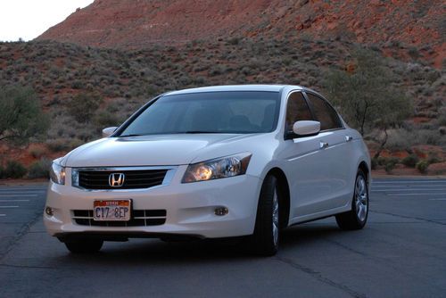 2009 honda accord ex-l sedan 4-door 3.5l v6 auto w/leather!