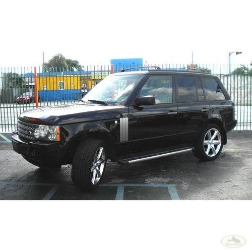 Land rover range rover black 2006 hse clean tittle