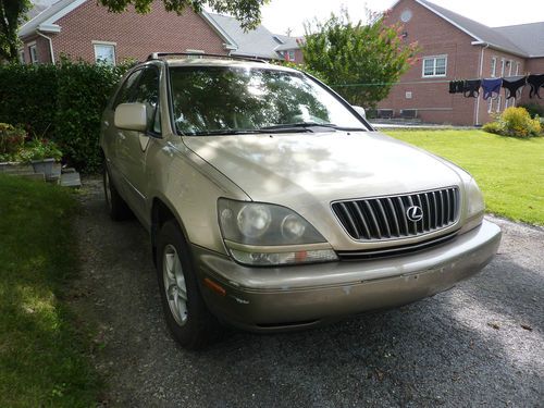 2000 lexus rx300 base sport utility 4-door 3.0l needs transmission