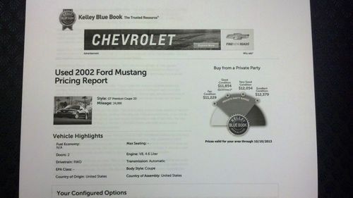 2002 FORD MUSTANG GT SILVER COUPE LEATHER ONLY 24,147 MILES, US $11,900.00, image 11