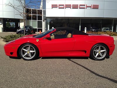 2001 ferrari 360 modena spider low miles