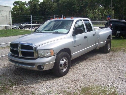 Dodge ram 3500 heavt duty 1 ton daully .quad cab, 2004 model