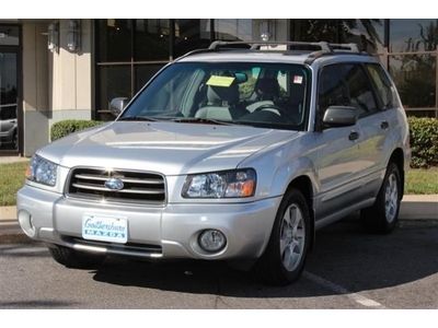 2003 forester xs retail condition awd sunroof leather heated seats roof racks