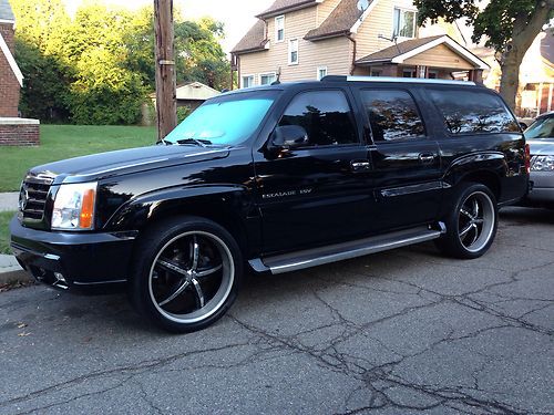 2004 cadillac escalade esv 04 escalade
