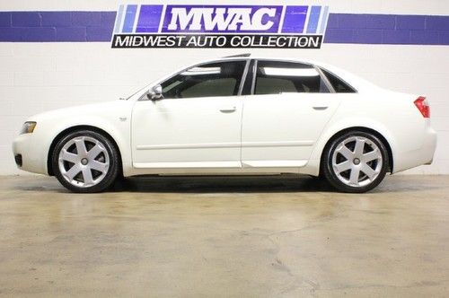 Arctic white~bose~heated seats~recaro~4.2l v8~340hp~premium pkg~best color combo